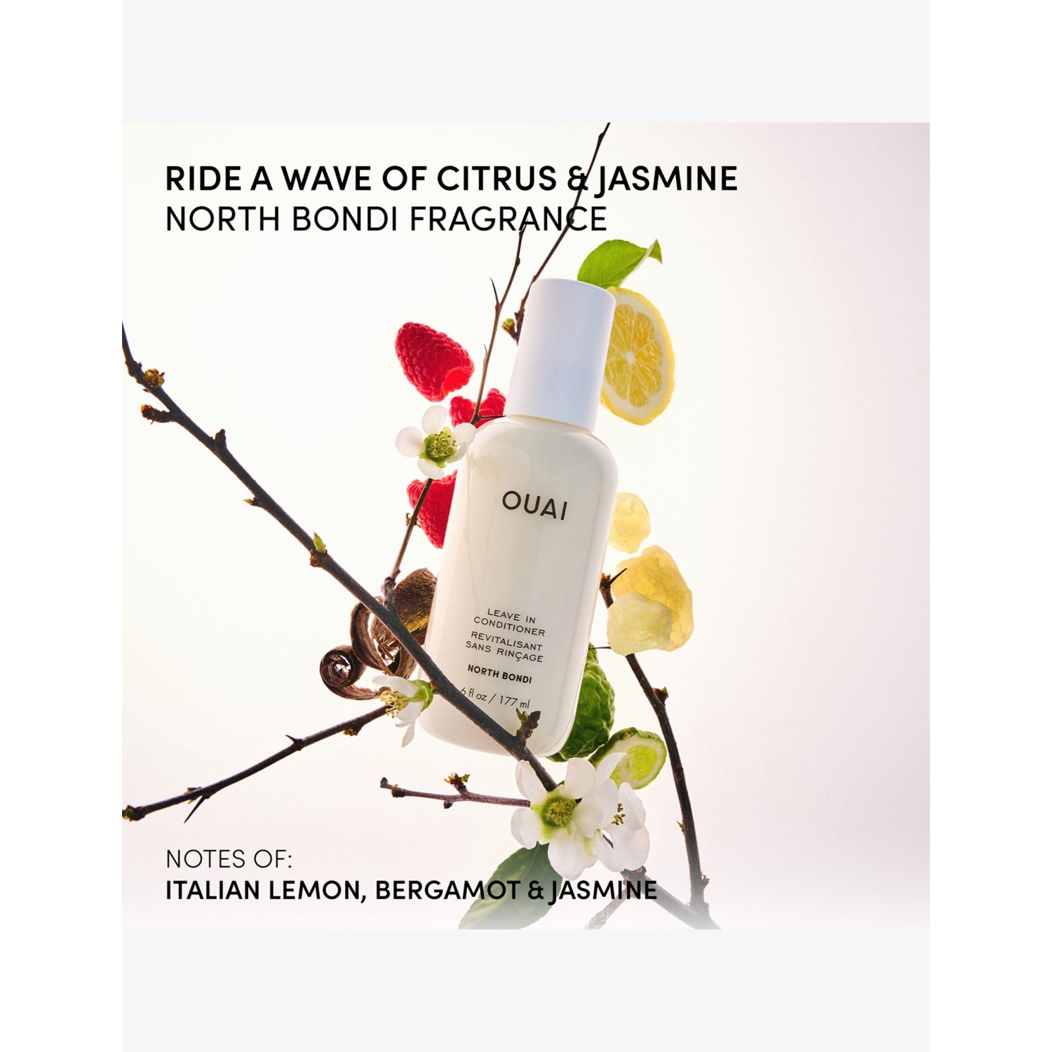 OUAI leave in conditioner North Bondi 45ml, imported from the UK