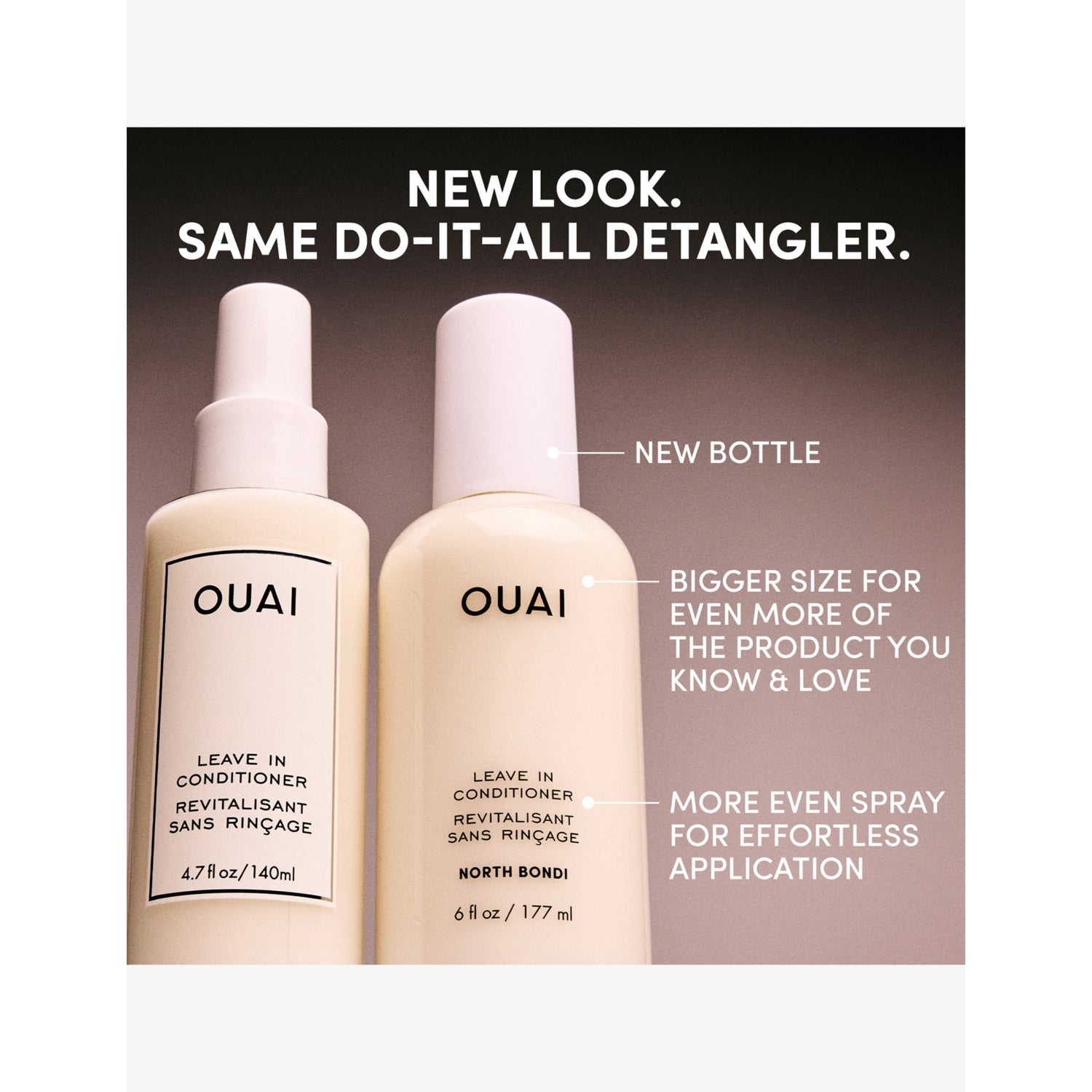 OUAI leave in conditioner North Bondi 45ml, imported from the UK