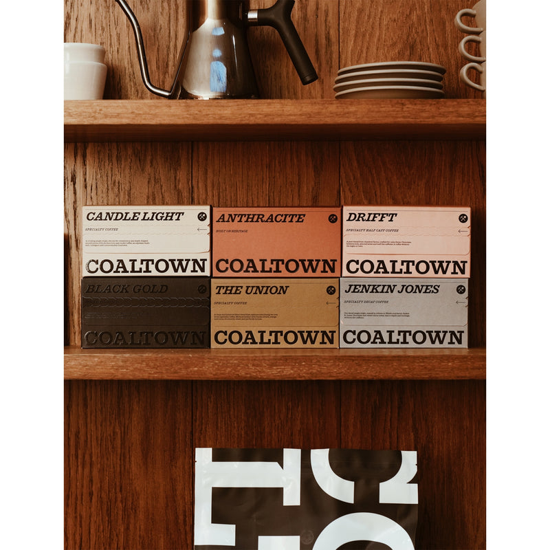 Coaltown Coffee Anthracite No.2 whole bean coffee 200g - British product