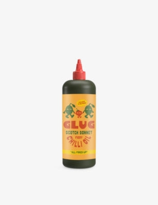 Glug Scotch Bonnet Chilli Oil 750ml bottle, UK version