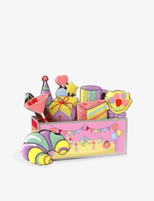 Olivia Rubin Biscuiteers chocolate iced biscuits tin 100g (British brand)
