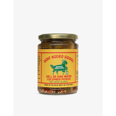 selfridges Goat Rodeo Goods Hot Dog Pickles 500g- Buy online at McGrocer
