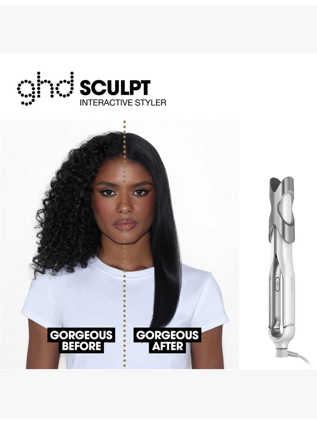 GHD Sculpt Interactive hair straightener - British product