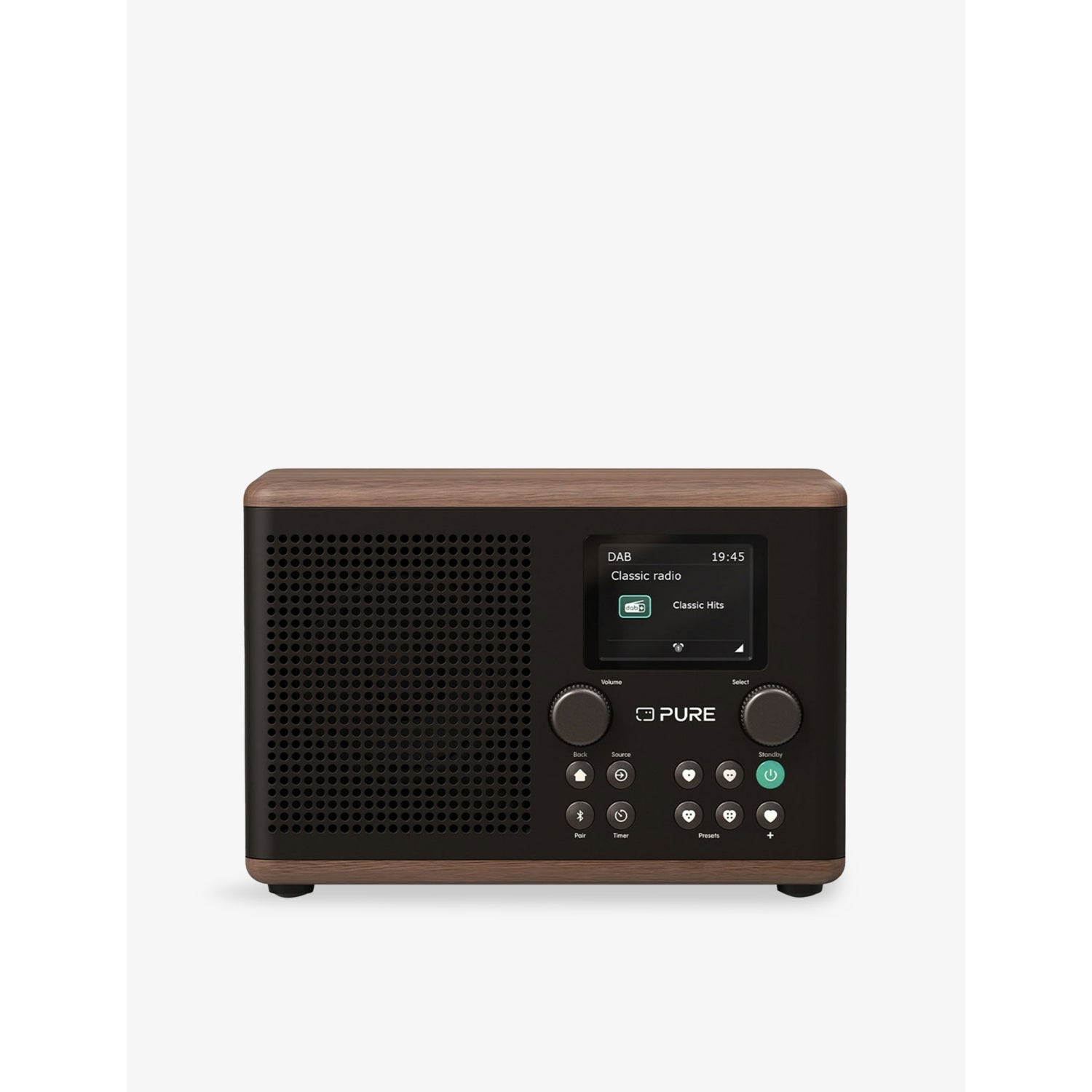 Classic H4 - Digital Radio - COFFEE BLACK
