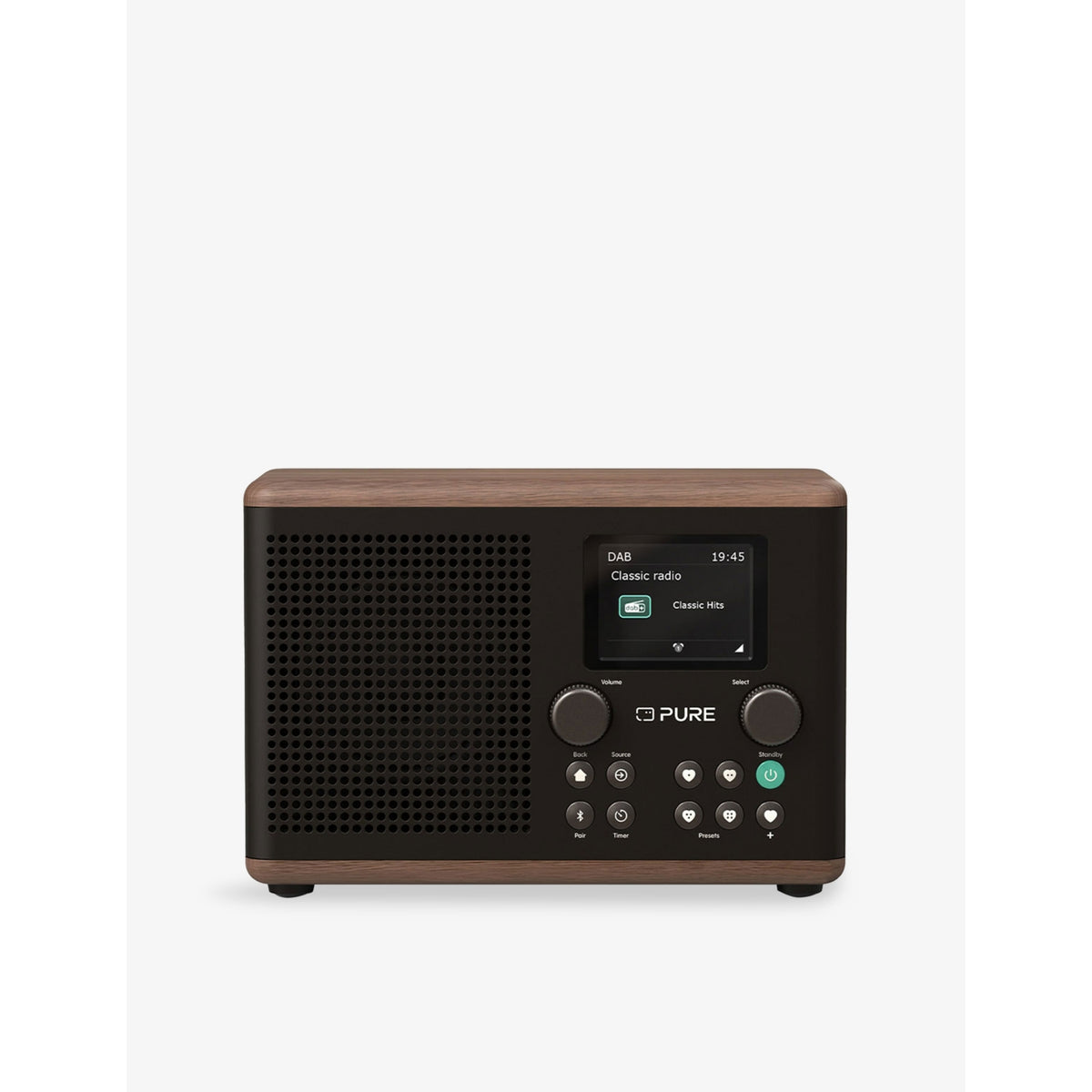 Classic H4 - Digital Radio - COFFEE BLACK