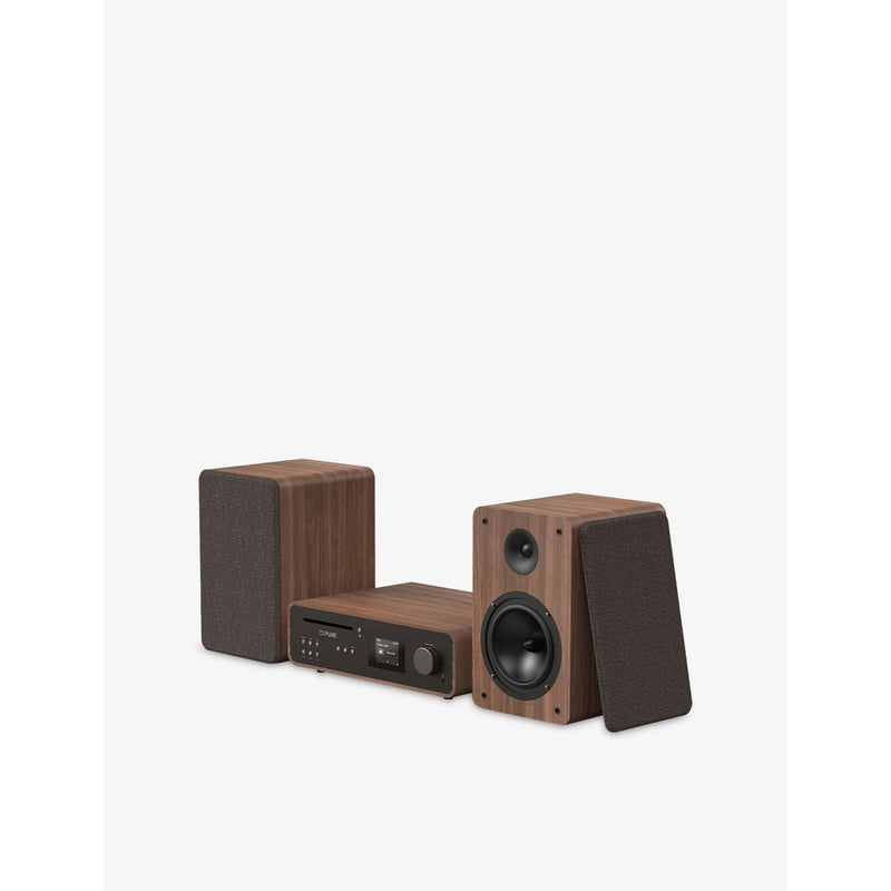 PURE Classic Stereo Hi-Fi music system with speakers, UK version