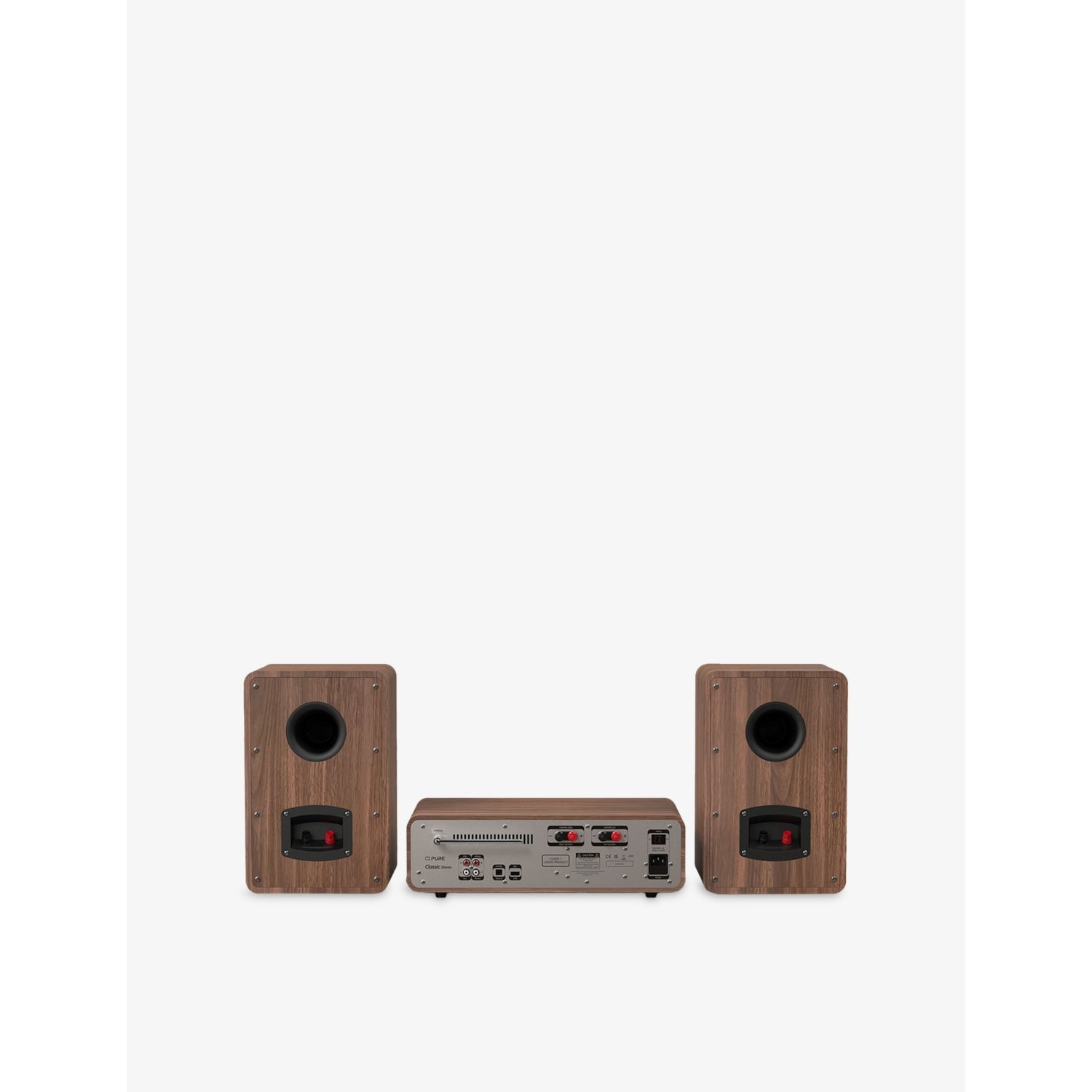 PURE Classic Stereo Hi-Fi music system with speakers, UK version