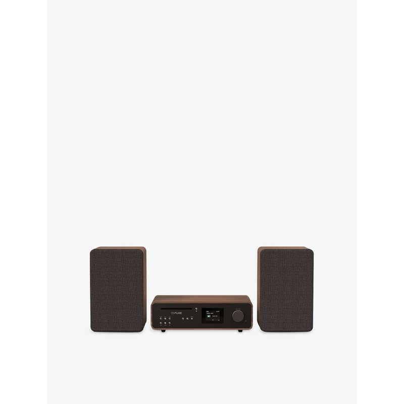 Classic Stereo Hi-Fi Music System - COFFEE BLACK
