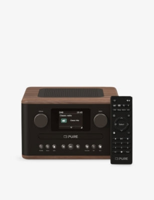 PURE Classic C-D4 compact digital radio with CD player, UK version