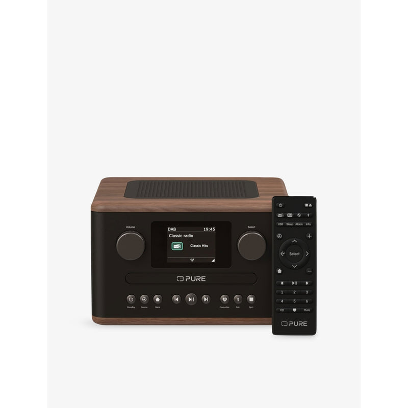 Classic C-D4 – Compact Digital Radio with CD Player - COFFEE BROWN