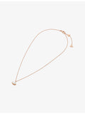 Bvlgari Divas' Dream mini rose-gold mother-of-pearl necklace (British brand)