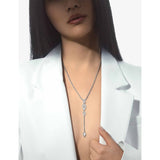 Messika gold diamond teardrop necklace 0.71ct (British brand)