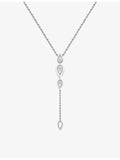 Messika gold diamond teardrop necklace 0.71ct (British brand)