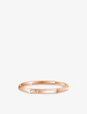 Messika Moderniste medium bangle, 18ct gold and 0.05ct diamond - British product