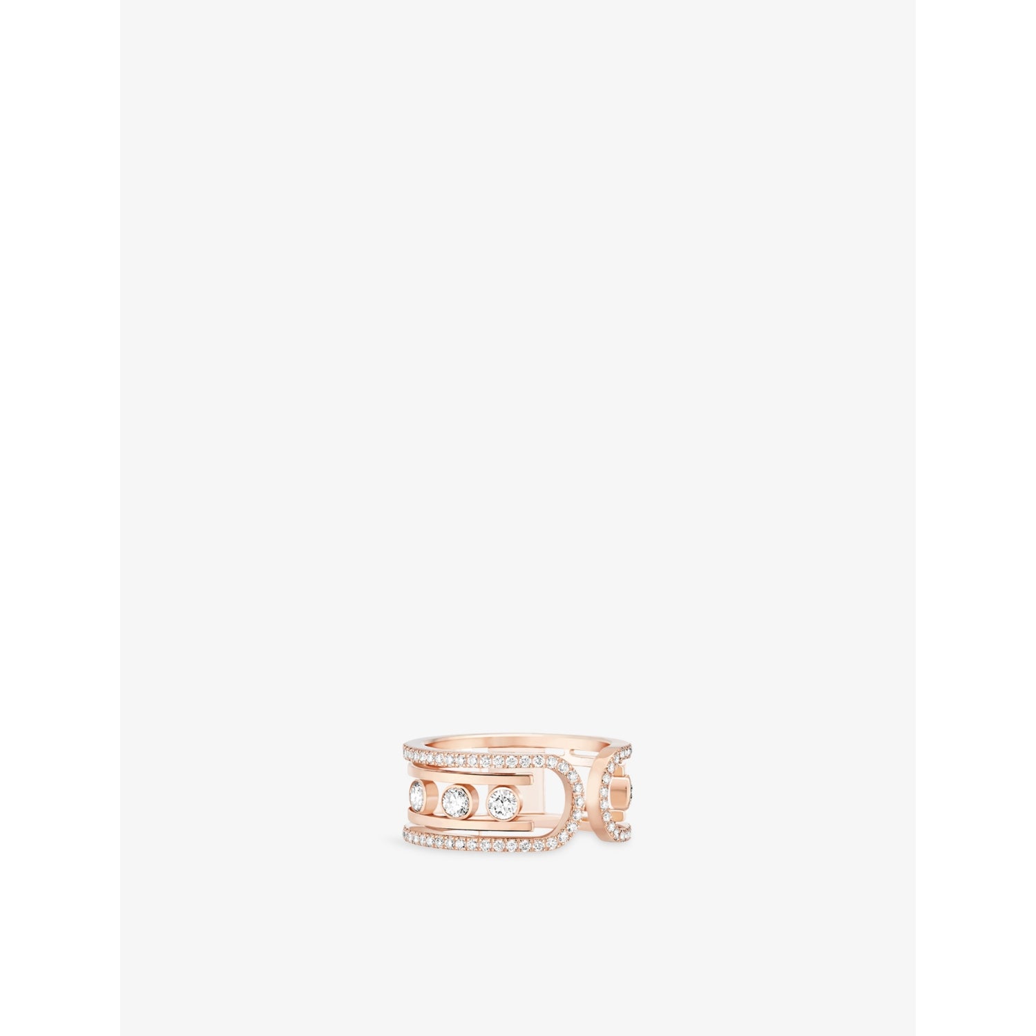 Messika Move 10th ring in 18ct gold with 0.79ct diamond (British brand)