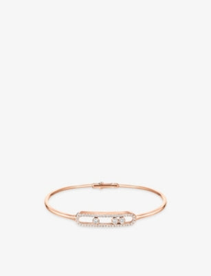 Messika Move Classique 0.56ct diamond bangle in 18ct gold, UK version