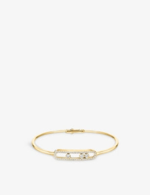 Messika Move Classique 0.56ct diamond bangle in 18ct gold, UK version