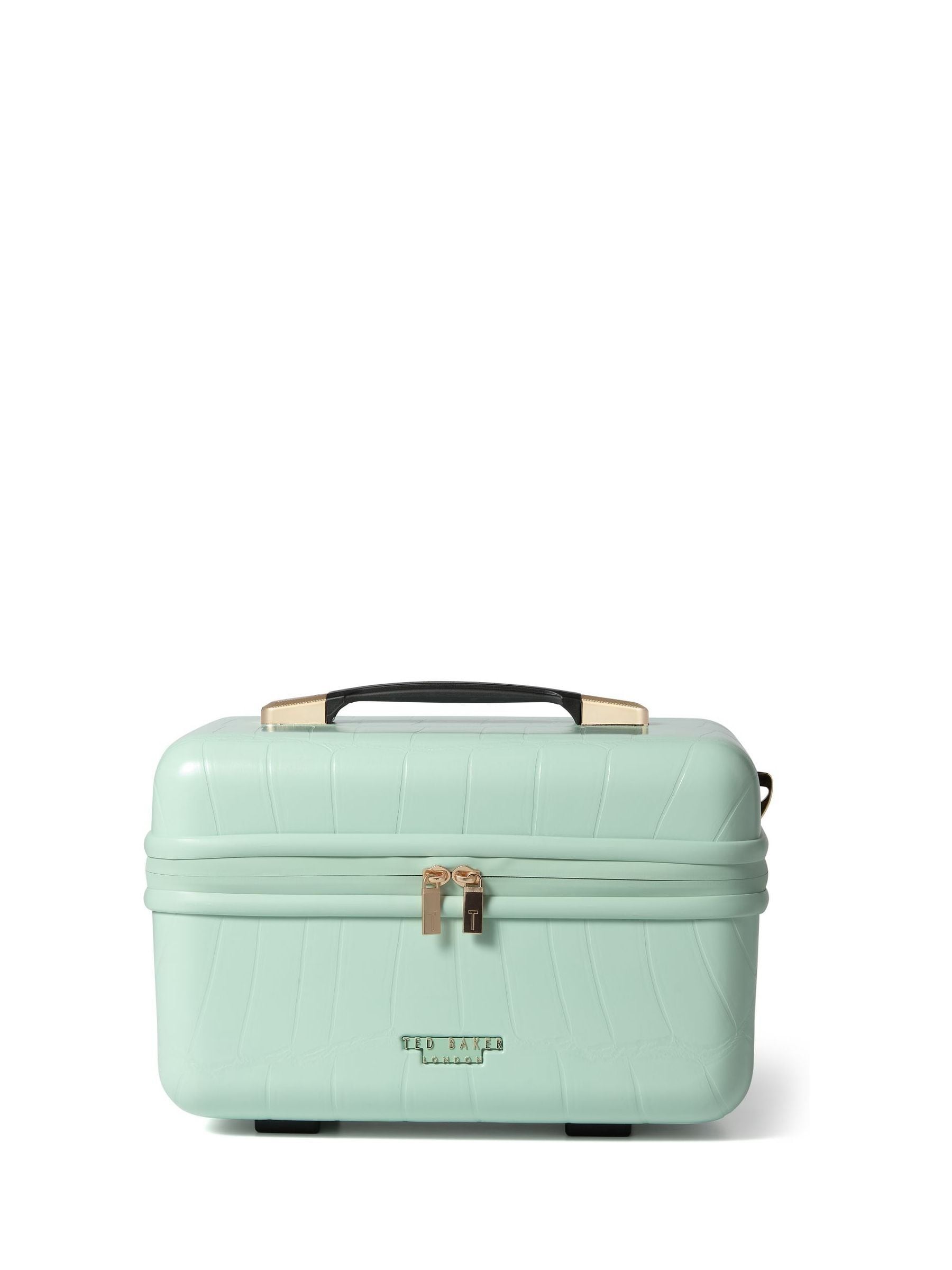 Ted Baker Nude Icon Croc Vanity Case