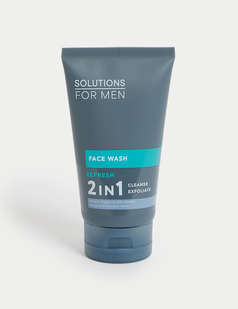 Refresh men's face wash 150ml, imported from the UK