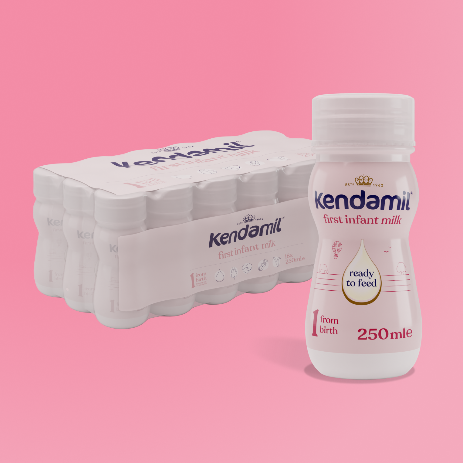 Classic ready-to-feed infant milk 250ml - British product