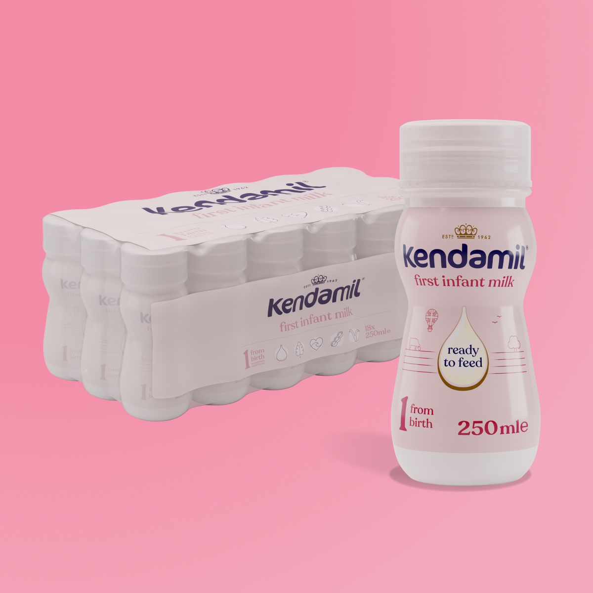 Classic ready-to-feed infant milk 250ml - British product