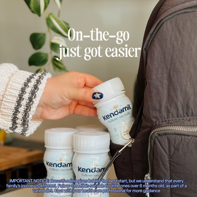 Classic Follow-On ready-to-feed baby milk 250ml bottles, imported from the UK