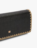 Kurt Geiger raffia chain strap clutch bag - British product
