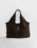 River Island raffia shoulder bag - British product