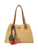 Dune London large raffia tote bag, UK version