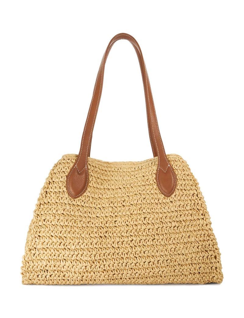 Dune London large raffia tote bag, UK version