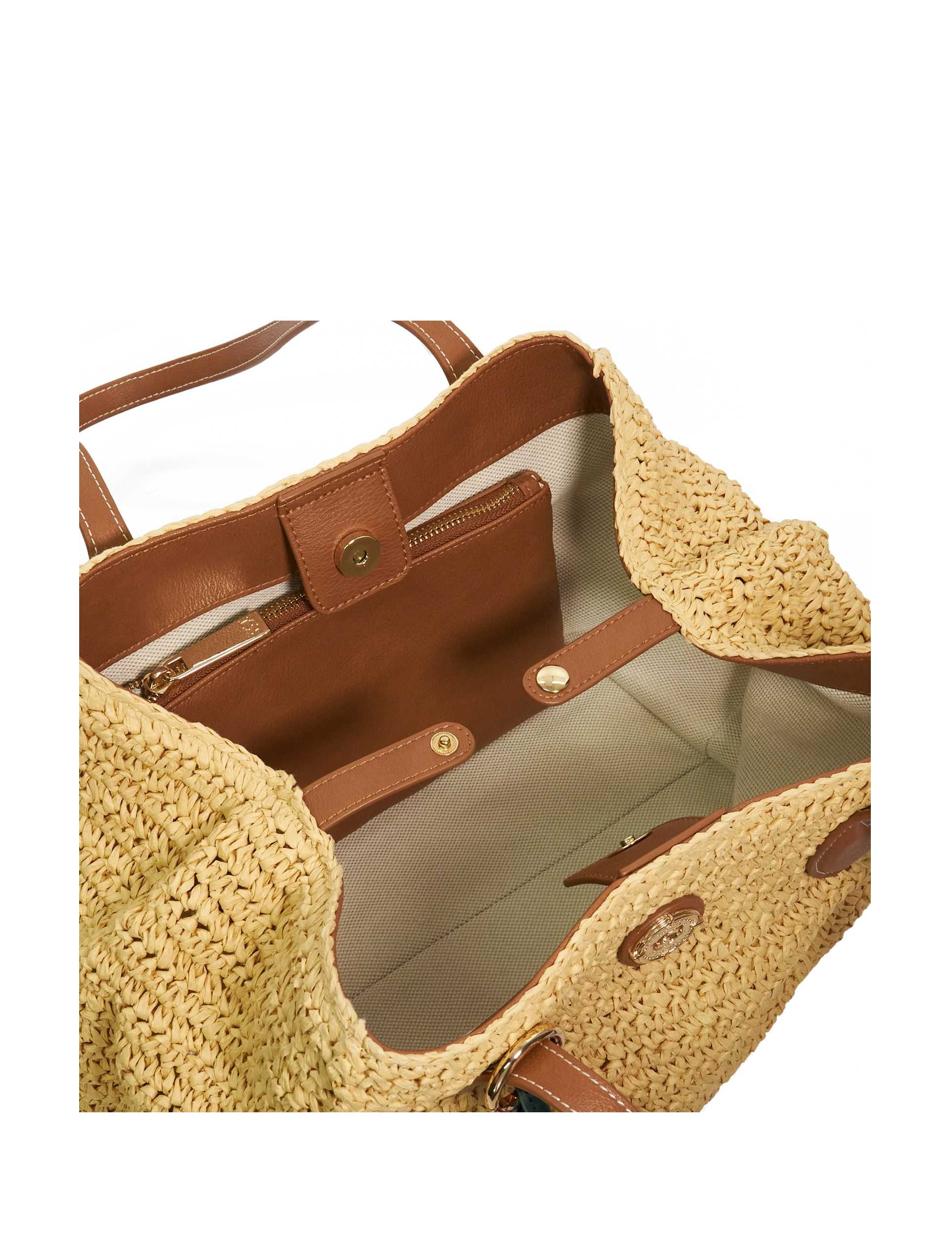 Dune London large raffia tote bag, UK version