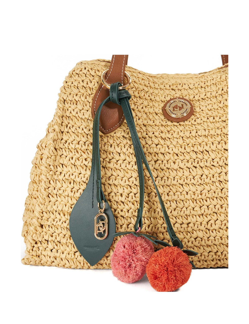 Dune London large raffia tote bag, UK version