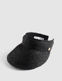 Seafolly raffia visor wide brim hat, imported from the UK