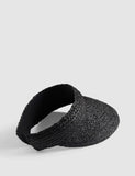 Seafolly raffia visor wide brim hat, imported from the UK