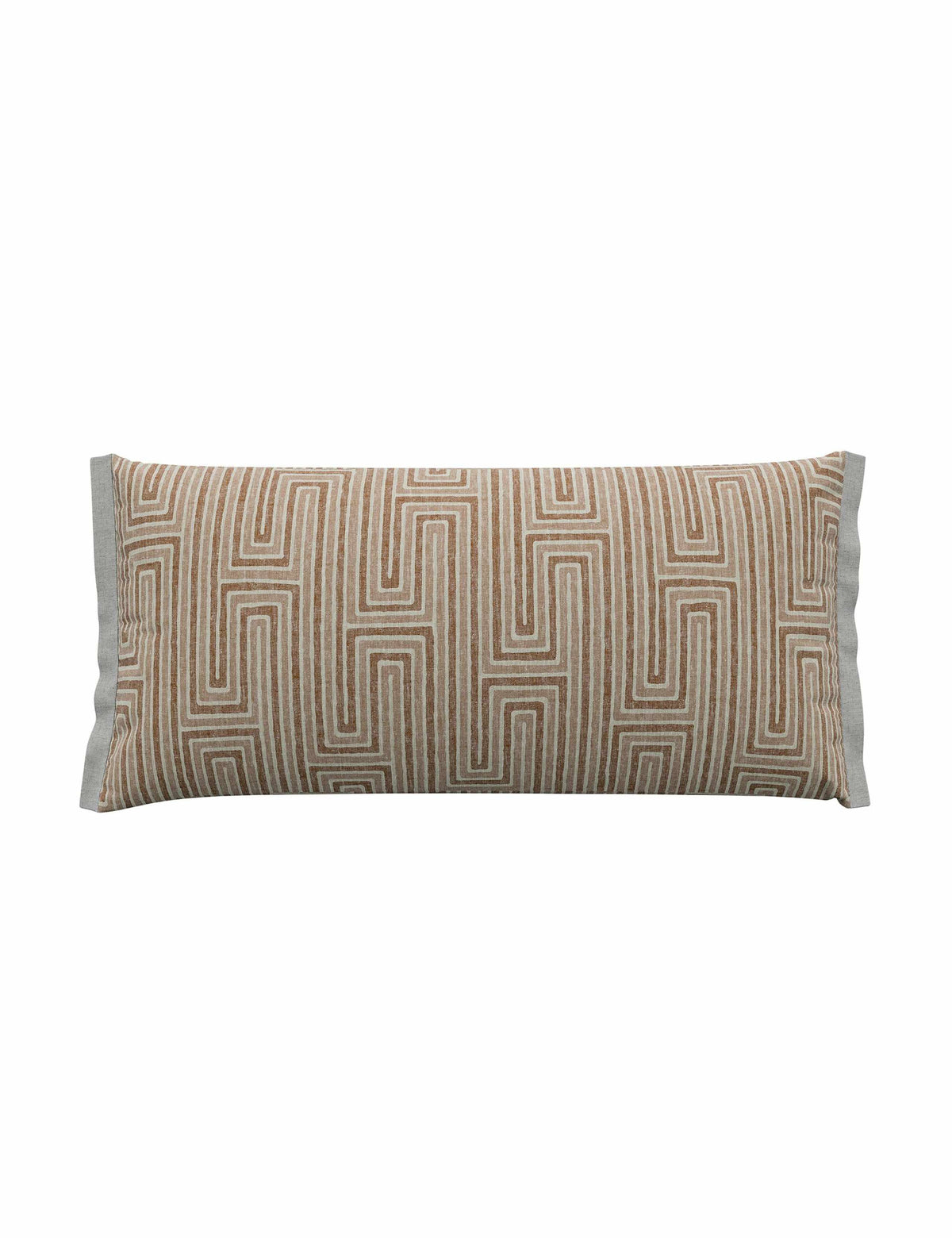 Bedeck of Belfast geometric rectangle cushion 30x70cm, imported from the UK
