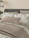 Bedeck of Belfast geometric rectangle cushion 30x70cm, imported from the UK