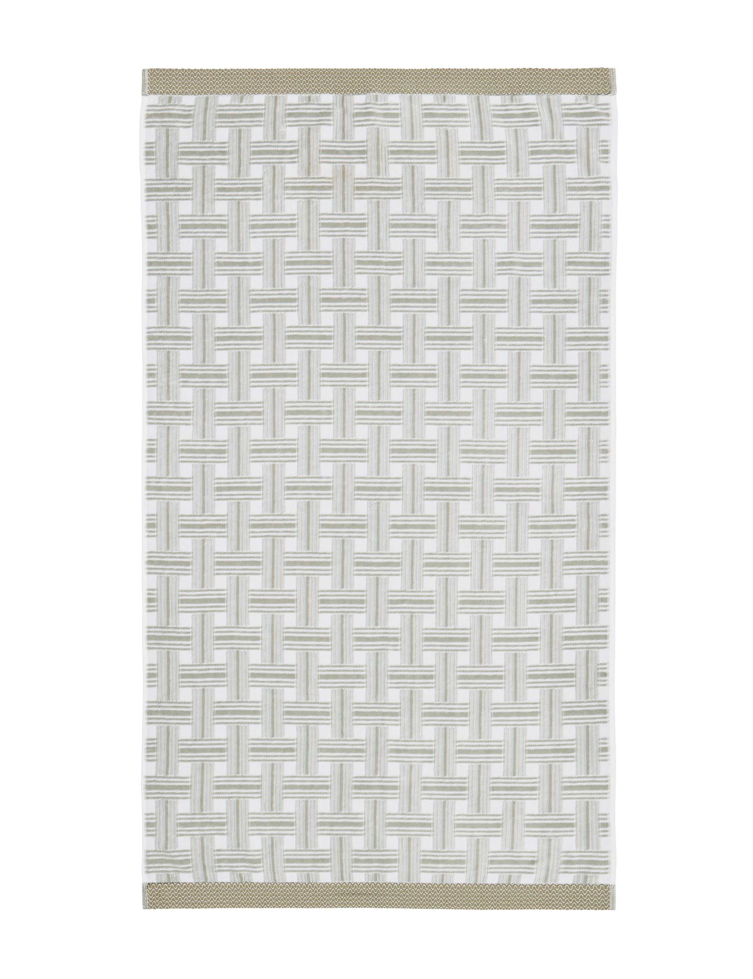 Bedeck of Belfast geometric towel available in multiple sizes, UK version