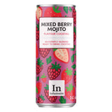 Infusionist Raspberry Mojito cocktail can 250ml (British brand)