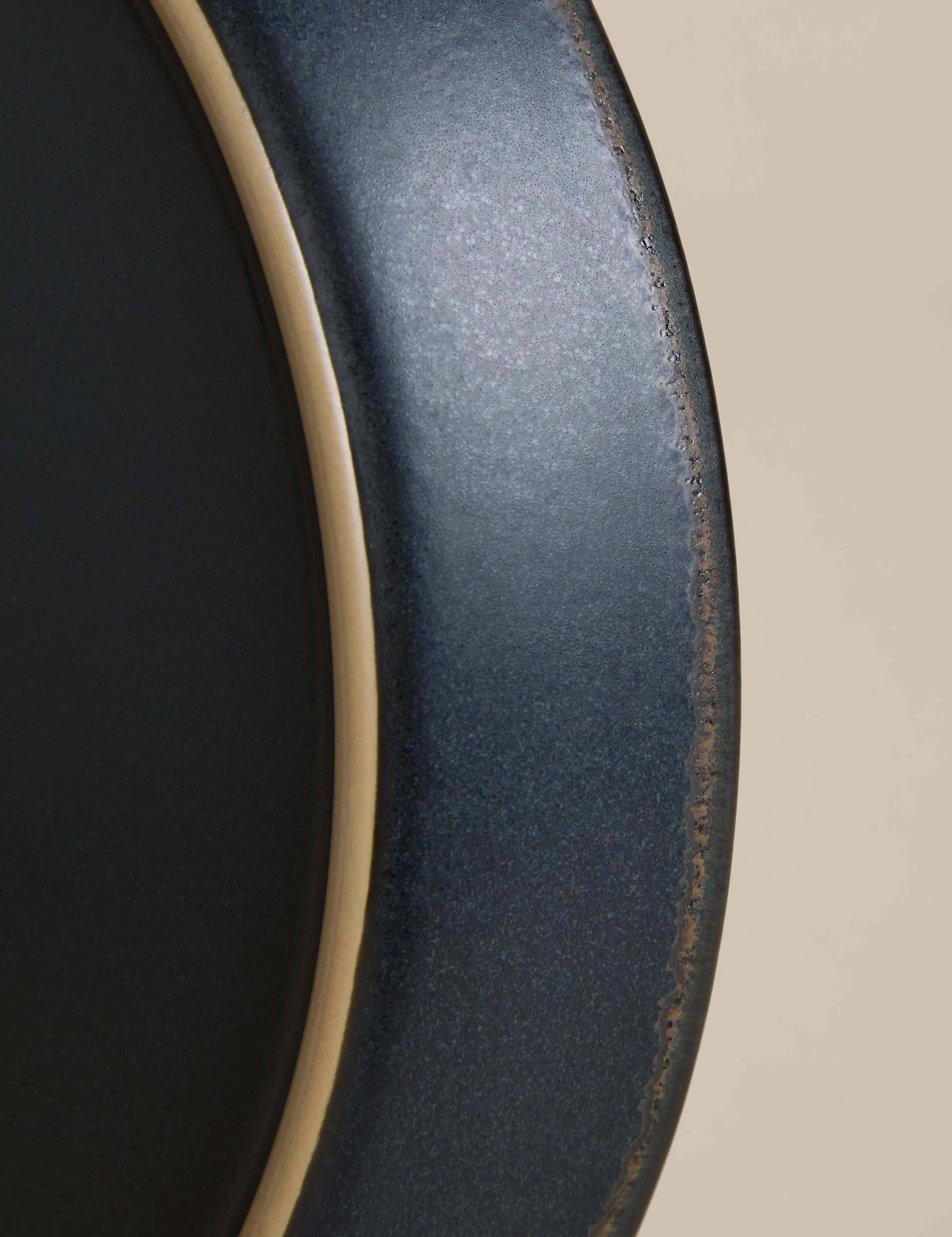 M&S X Tom Kerridge reactive glaze side plate, imported from the UK