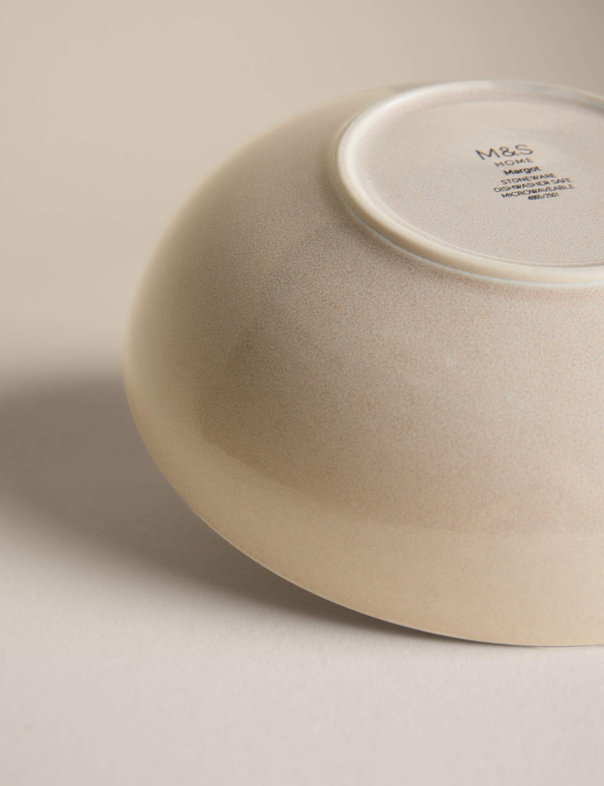 Reactive Stripe stoneware cereal bowl dishwasher safe, UK version