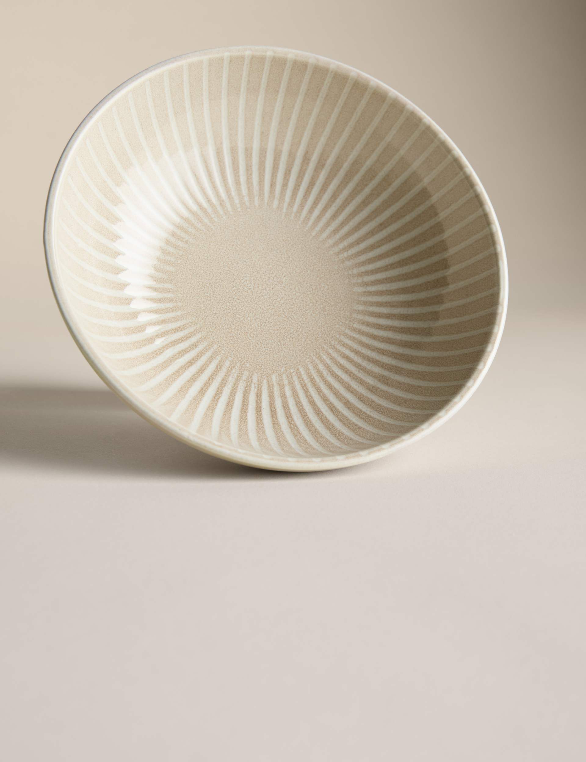 Reactive Stripe stoneware cereal bowl dishwasher safe, UK version