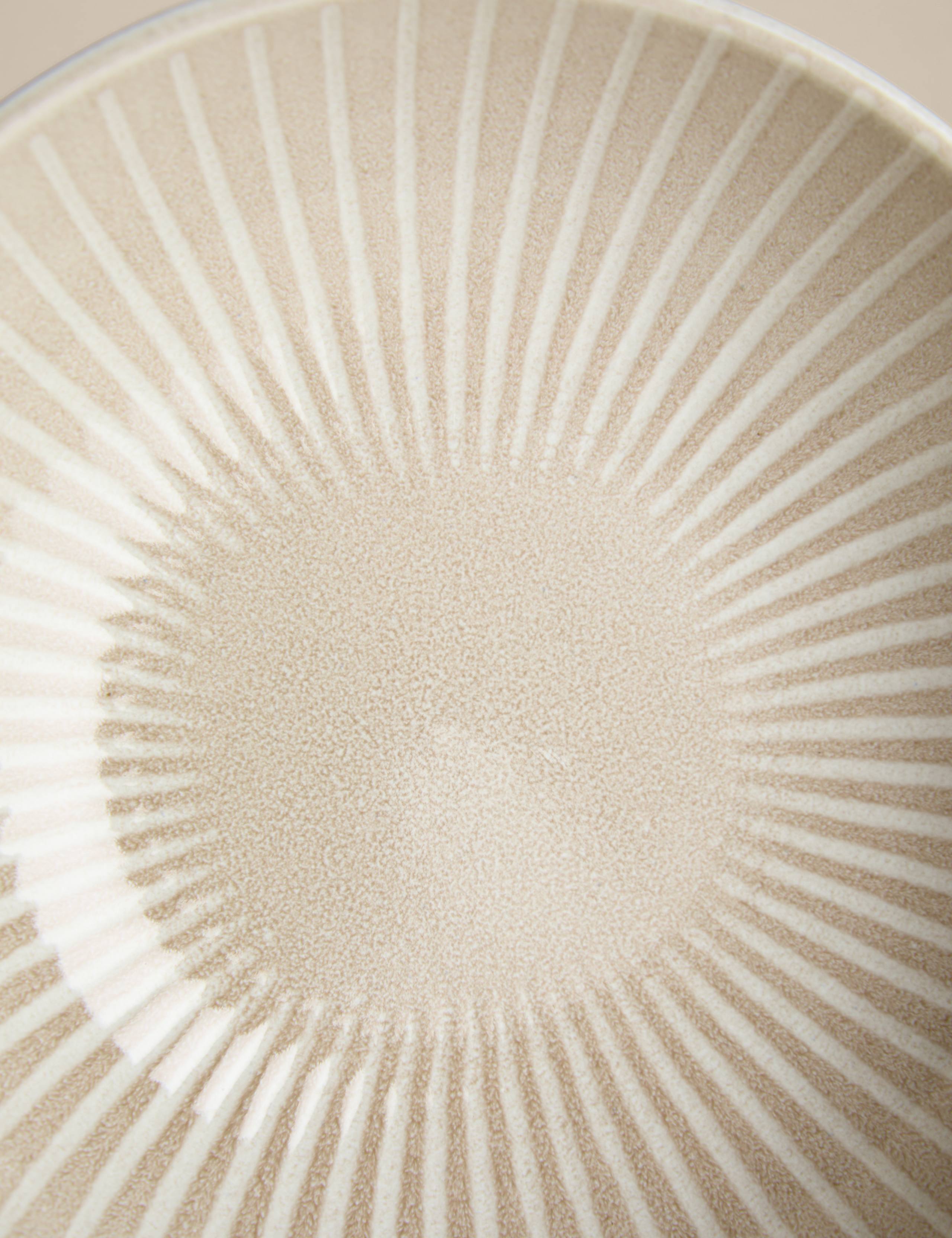 Reactive Stripe stoneware cereal bowl dishwasher safe, UK version