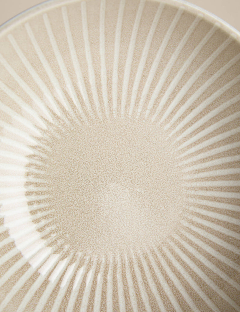 Reactive Stripe stoneware cereal bowl dishwasher safe, UK version
