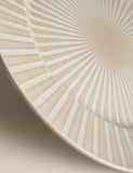 Reactive stripe dinner plate 28 cm, imported from the UK