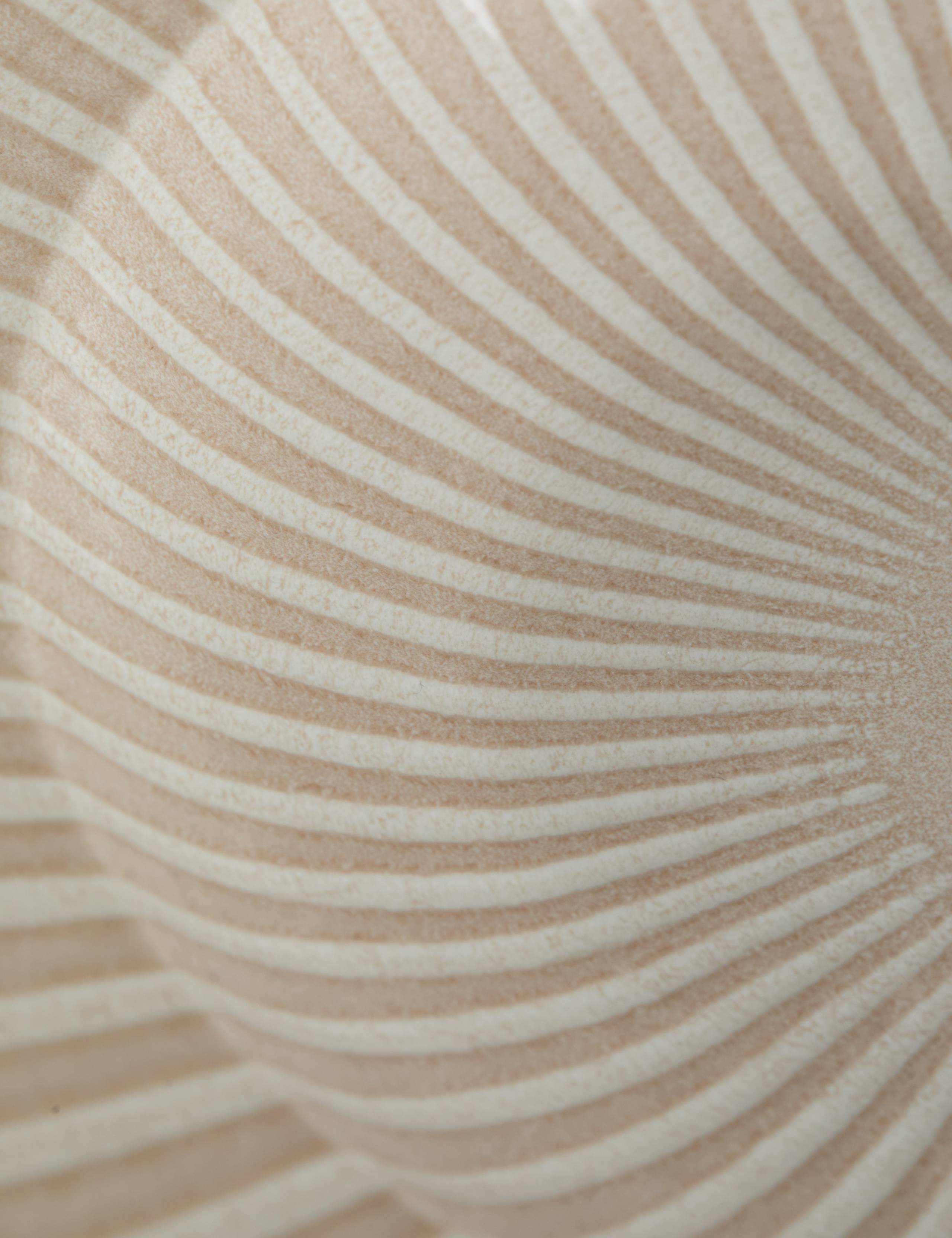 Reactive Striped stoneware pasta bowl 24.6 cm - British product