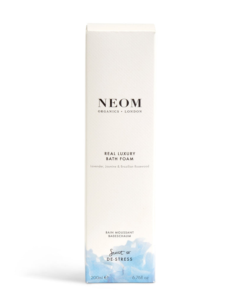 NEOM Real Luxury bath foam 200ml, imported from the UK