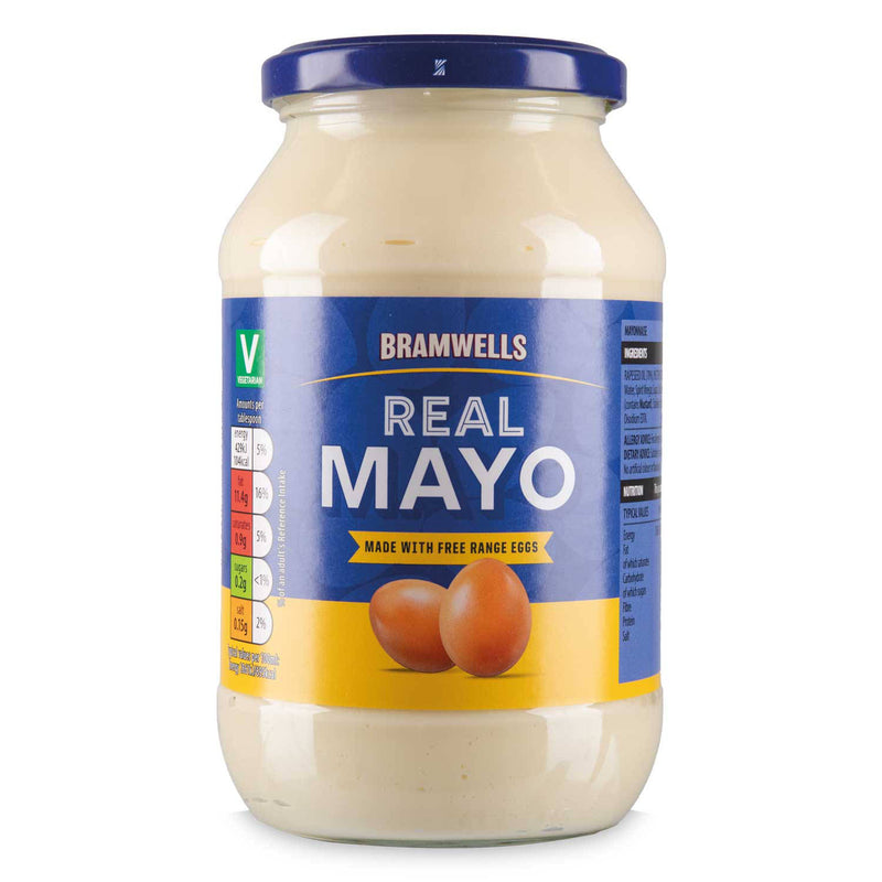 Real Mayonnaise made with 78% rapeseed oil, UK version