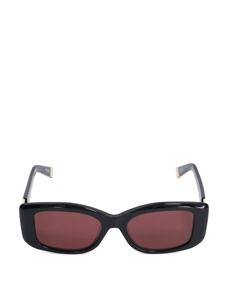 Dune London rectangle sunglasses gold tone detailing - British product