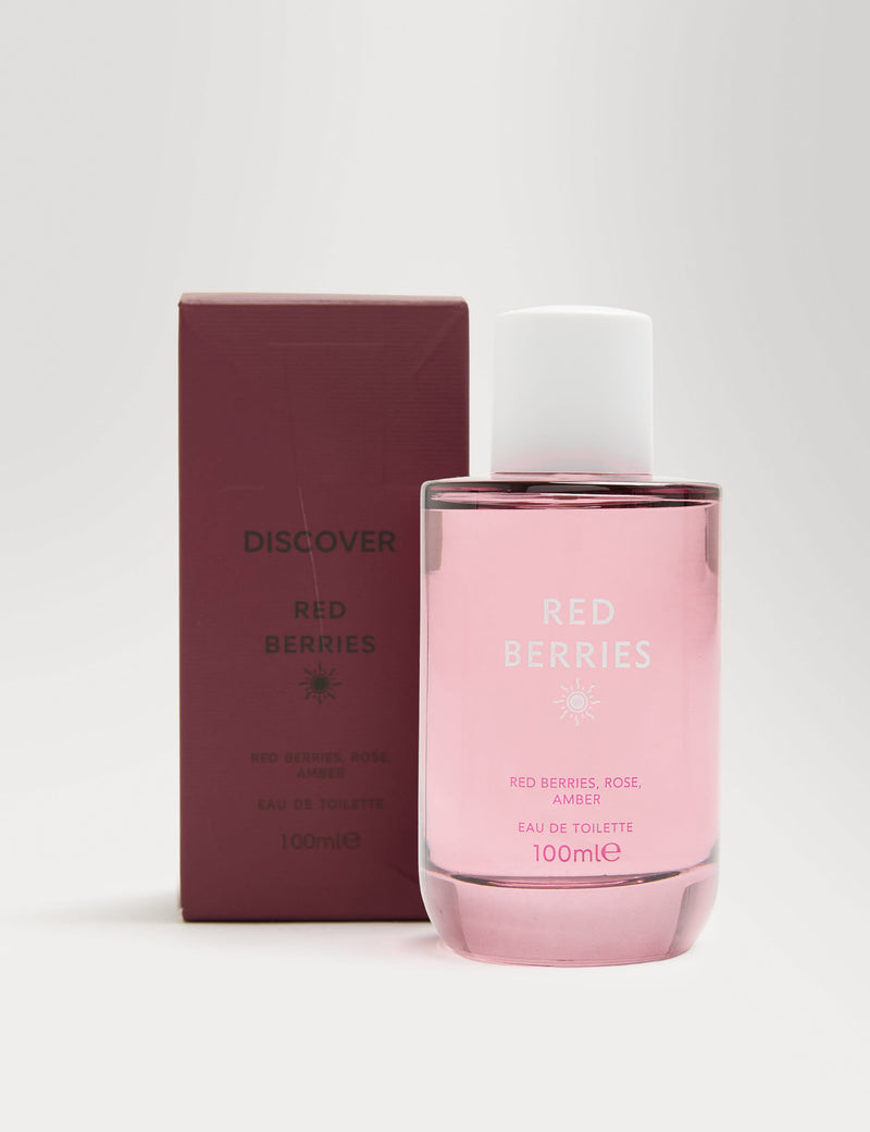 Red Berries eau de toilette 100ml, imported from the UK