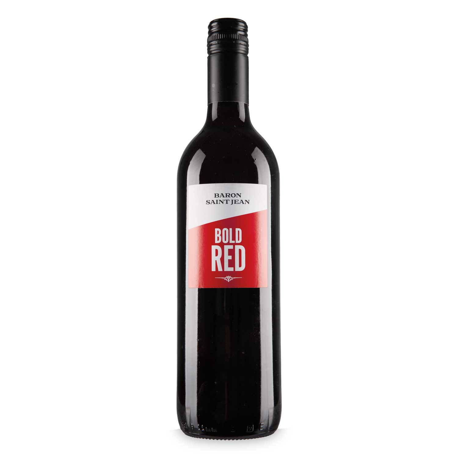 Baron St Jean red wine, UK version